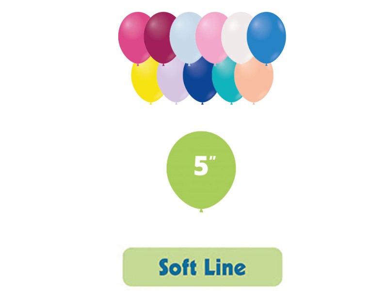 Soft Line Pastello 5" - 13cm